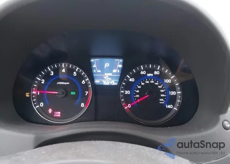 2014 Hyundai Accent Gls from USA, damaged, VIN KMHCU4AE4EU747406